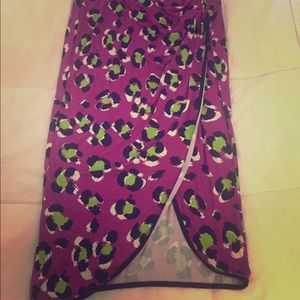 Vibrant Colored Max w/Split to the Knee